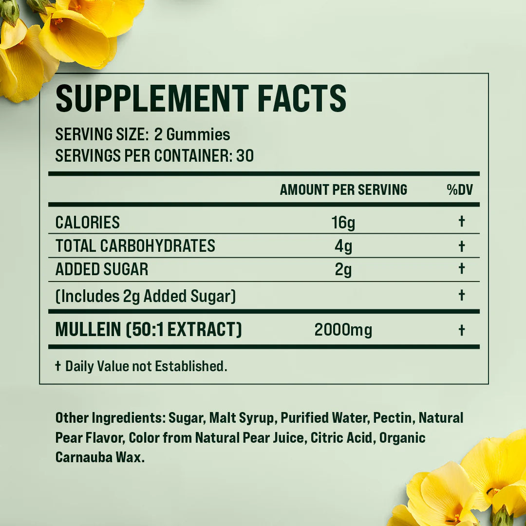 DeepClear Mullein Gummies